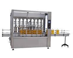 304耐腐不銹鋼超聲波自檢式食用油灌裝生產(chǎn)線(xiàn)