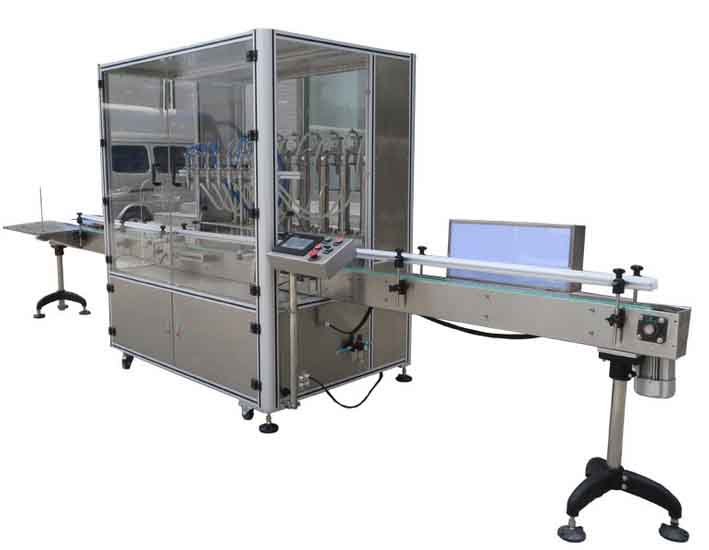 全自動(dòng)米糠油灌裝線(xiàn)